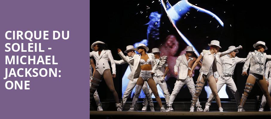 Cirque du Soleil Michael Jackson One, Michael Jackson ONE Theatre, Las Vegas