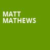 Matt Mathews, Red Rock Casino, Las Vegas