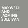Maxwell and Jazmine Sullivan, Bakkt Theater, Las Vegas