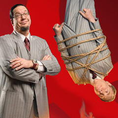Penn & Teller at the Penn and Teller Theater