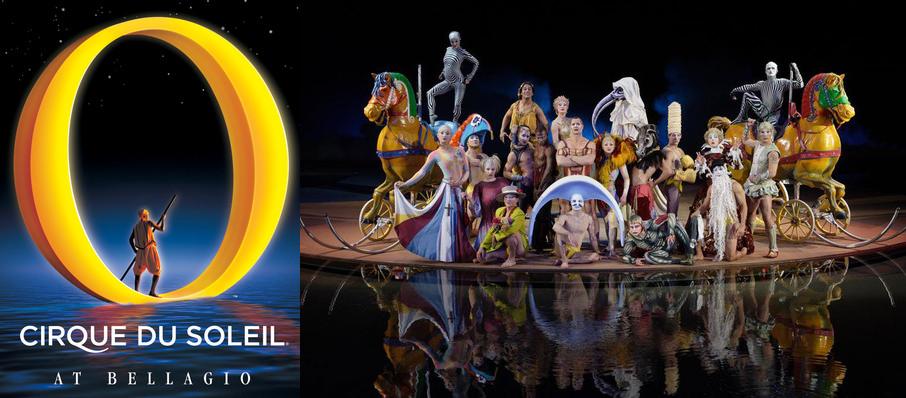 Cirque du Soleil - O Tickets Calendar - Oct 2020 - O Theatre Las Vegas