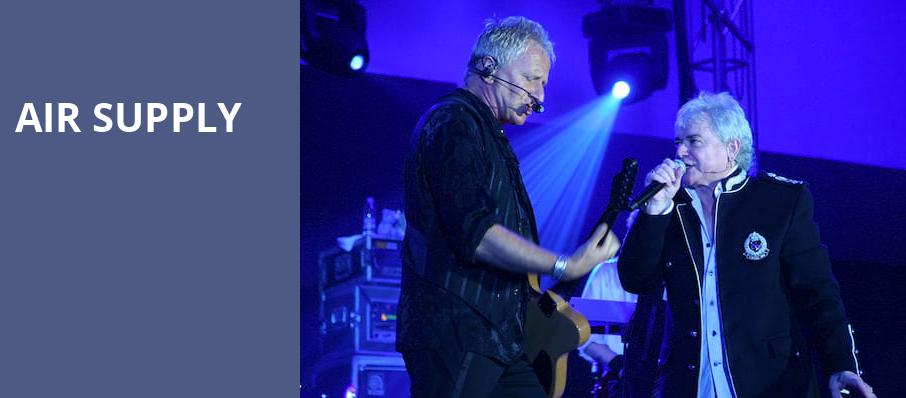 Air Supply, The Orleans Showroom Theater, Las Vegas