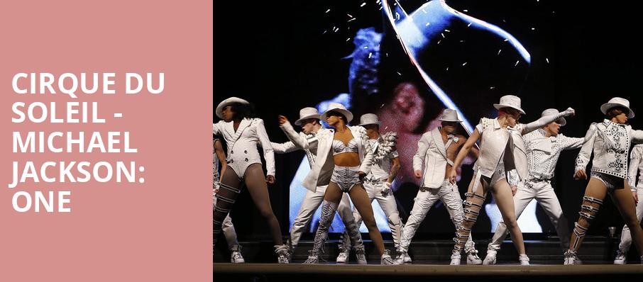 Cirque du Soleil Michael Jackson One, Michael Jackson ONE Theatre, Las Vegas
