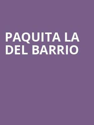 Paquita La Del Barrio Poster