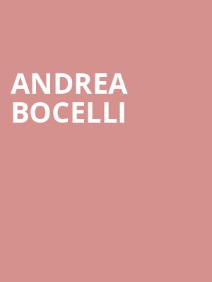 Andrea Bocelli, MGM Grand Garden Arena, Las Vegas