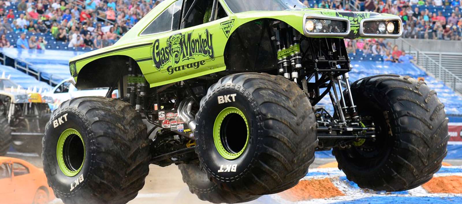 Monster Jam · Thomas \u0026 Mack Center Las Vegas, NV · Finished Aug 3, 2025 ·  Tickets, information, reviews, image size:1600x708